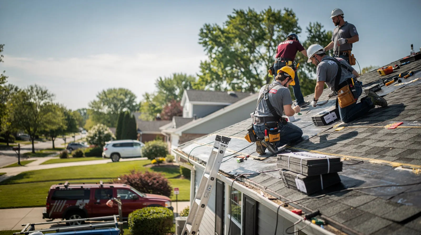 Roof Repair in Richton Park, IL around you